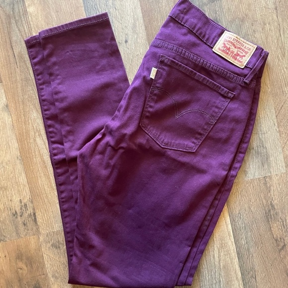 Levi's Denim - EUC purple Levi 710 jeans, 31x30